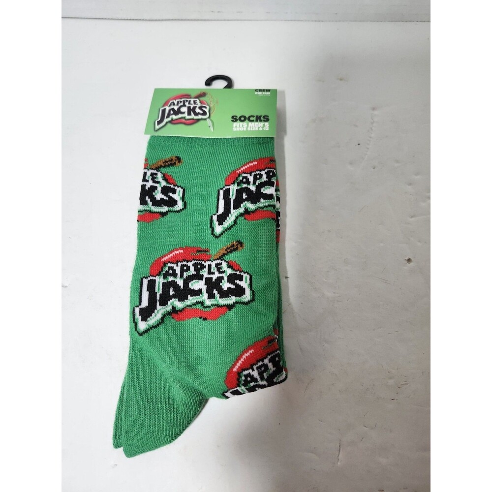 Apple Jacks Crew Socks Size 6-12